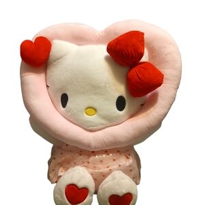 Hello Kitty Pink and Red Stuffed Animal